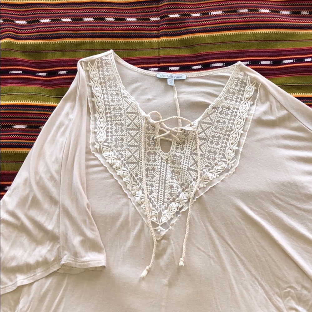 Flowy Tribal Shirt Charlotte Russe